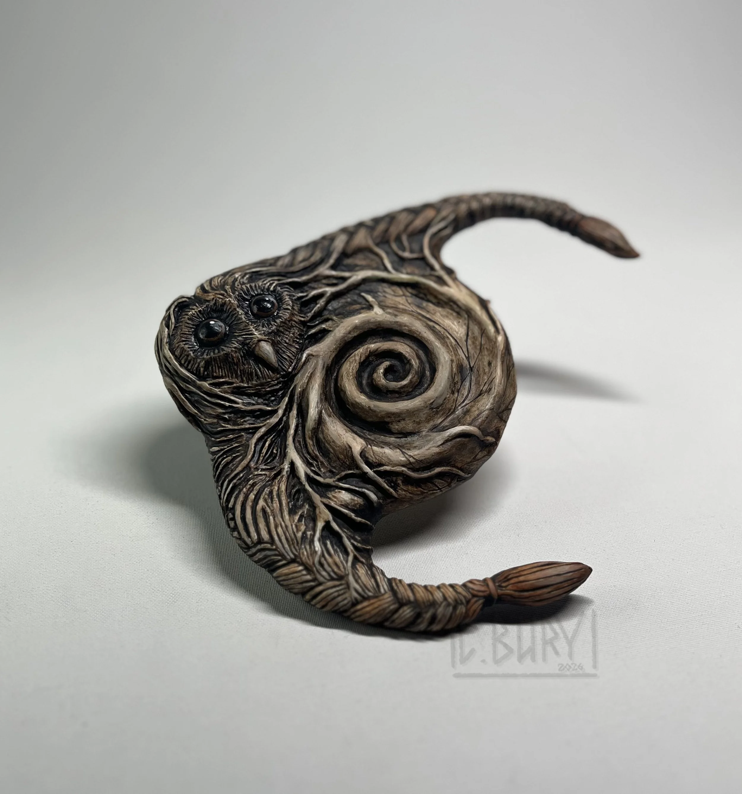 Owl Woman Medicine Spiral.