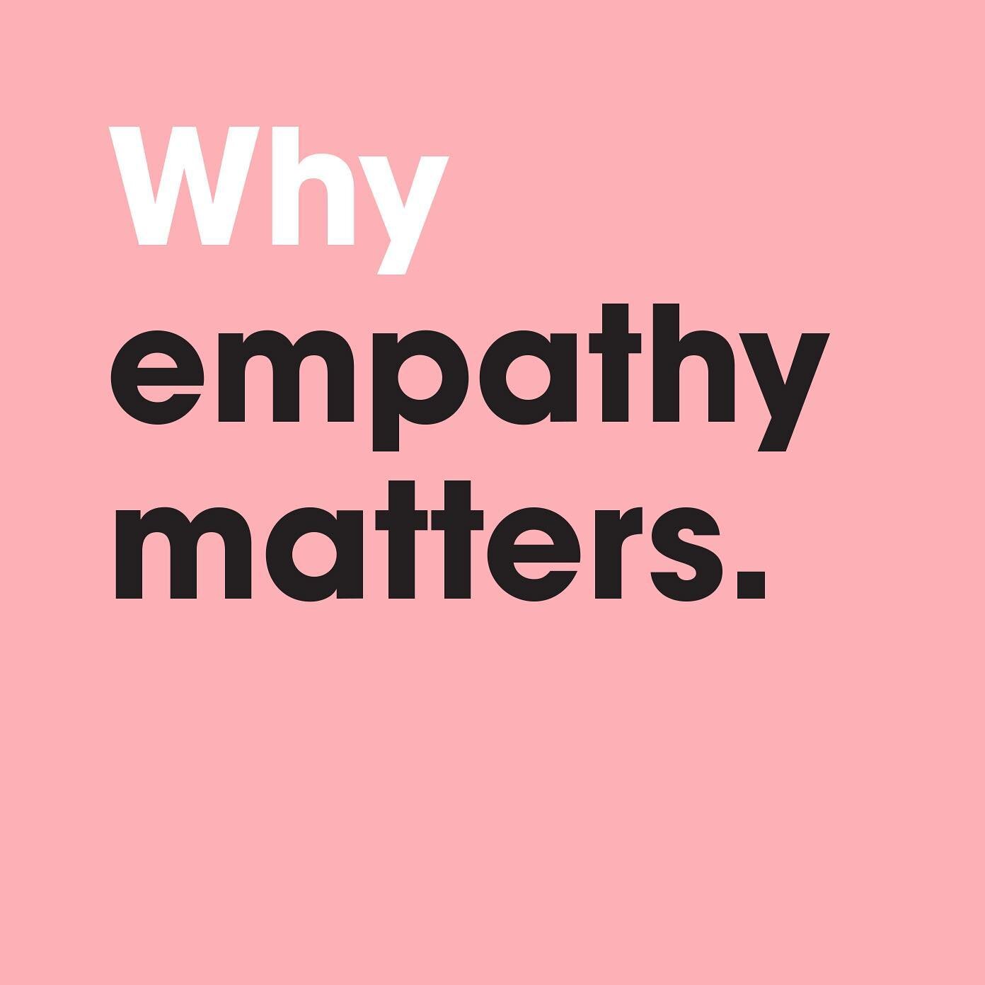Why is empathy the cornerstone of Design Thinking, and are there hidden dangers in using it? YES. Let&rsquo;s talk.

Empathy is good ✅. Empathy is the ability to understand and share another person&rsquo;s experiences and emotions. Using empathy to u