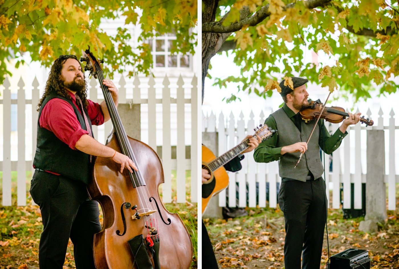 wedding ceremony musicians for fall wedding
