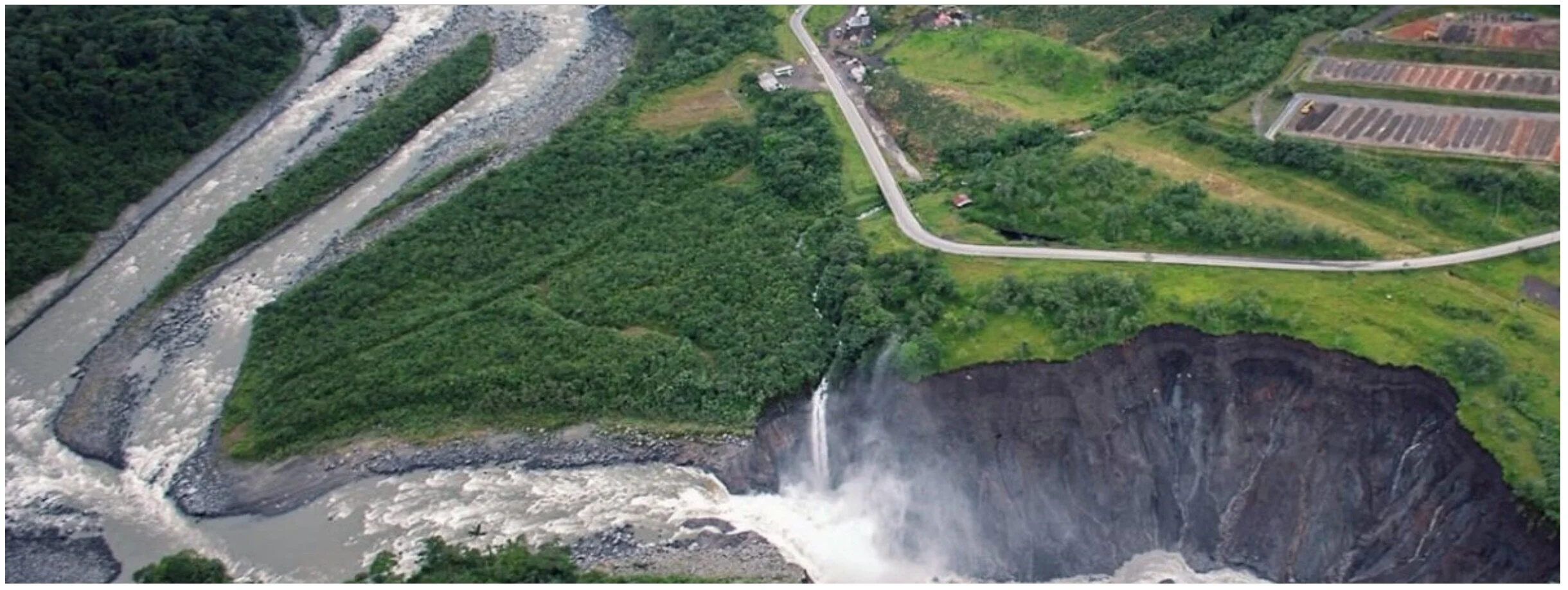 Ecuador: gobierno reconoce que la erosión de la cascada San Rafael podría afectar la hidroeléctrica Coca Codo Sinclair