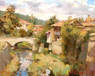 Azat Galimov. Segunda Parte....Pintura / Rusia...Sellos Postales