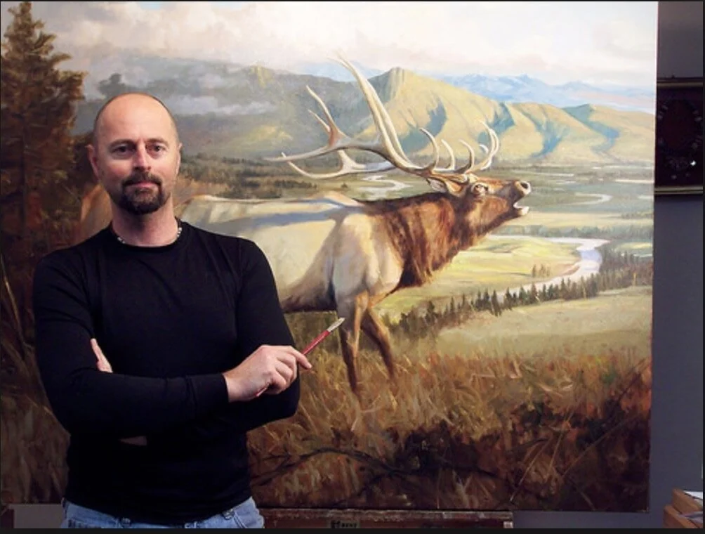 Grant Hacking...Ríos y pintura