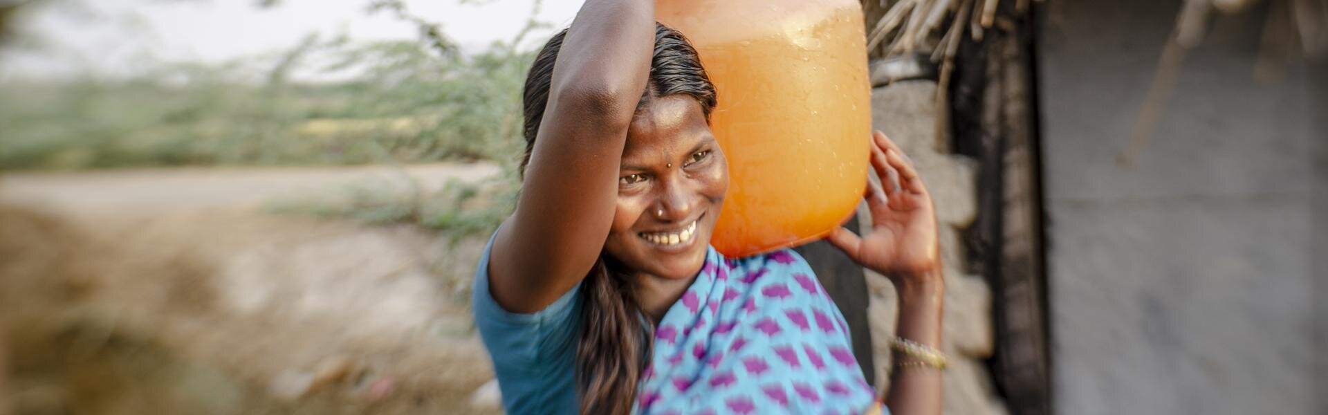 En India no basta con agua