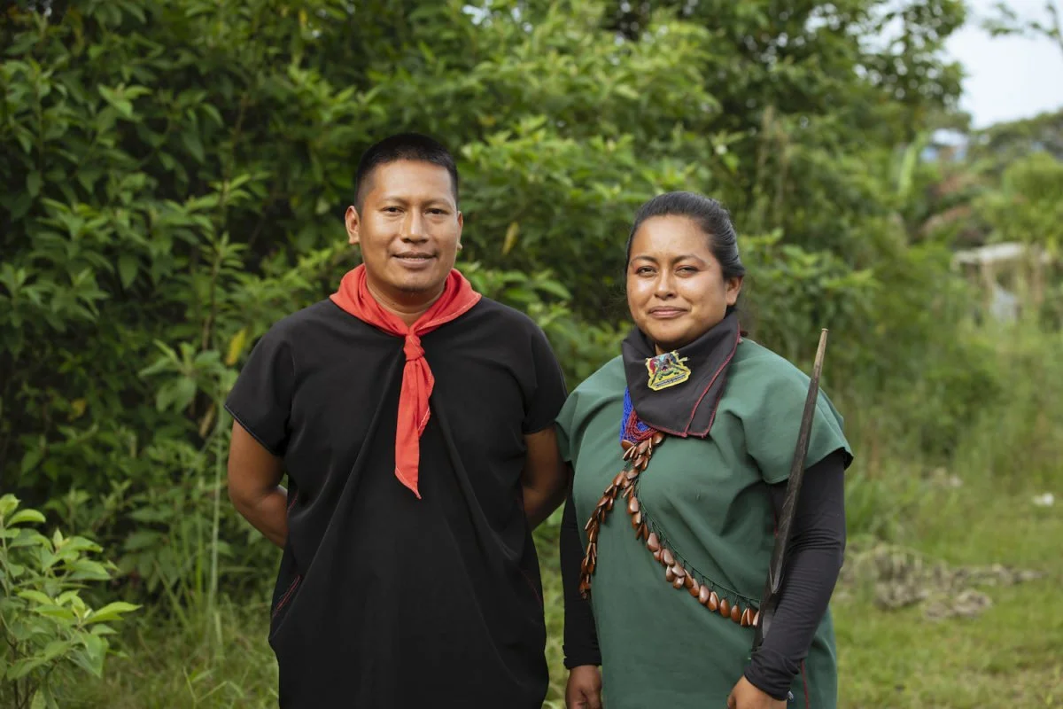 Dos líderes indígenas A’i kofan de Sinangoe de Ecuador ganan prestigioso Premio Ambiental Goldman