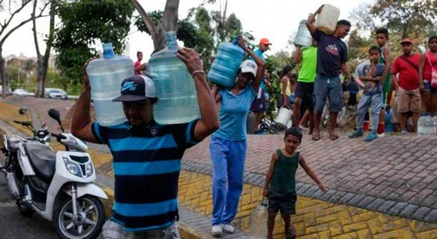 Venezuela: colapso masivo de los servicios de agua y saneamiento