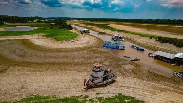 La Amazonia ya vive su infierno climático en Brasil