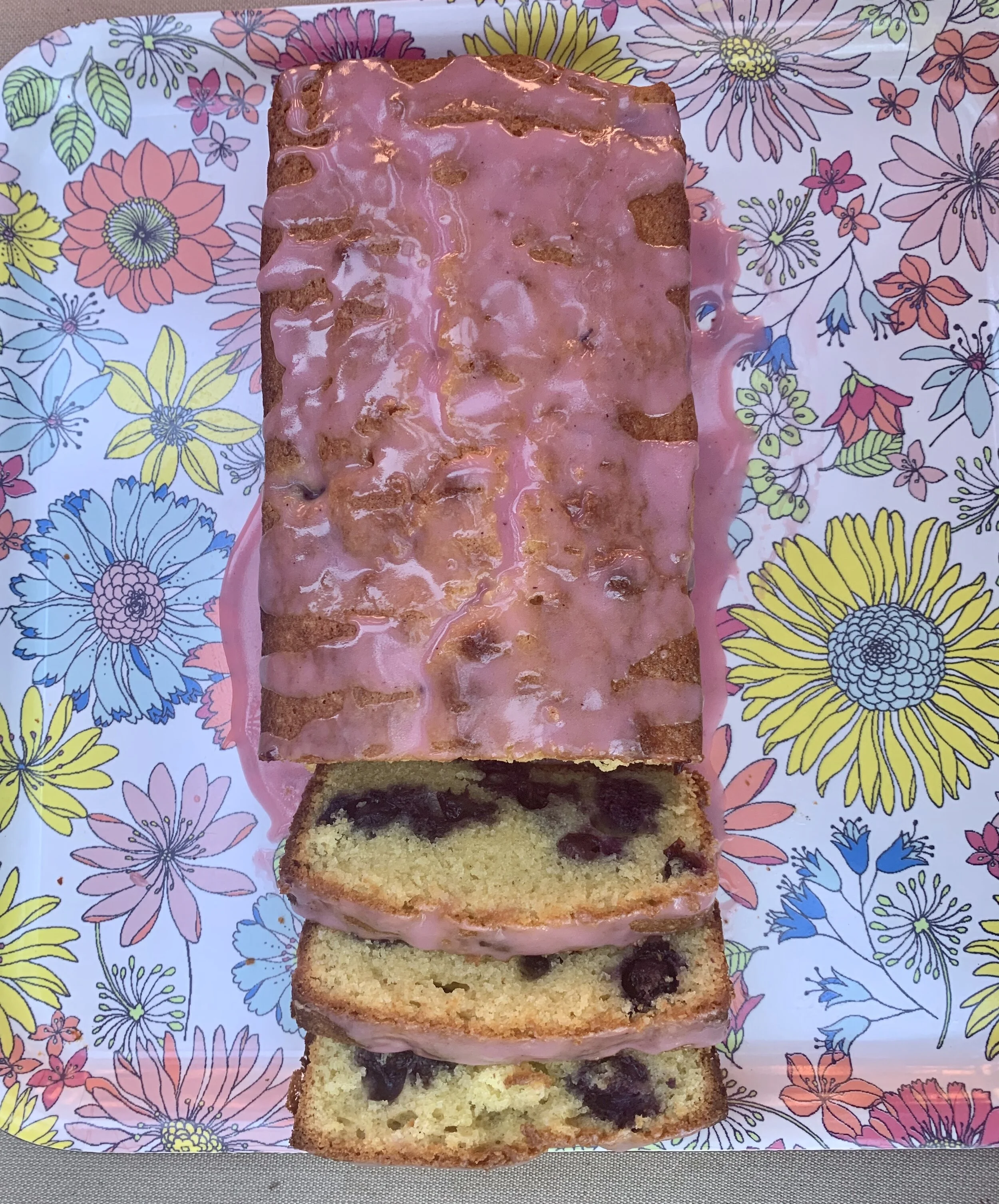 Blueberry, Lemon, and Almond Loaf