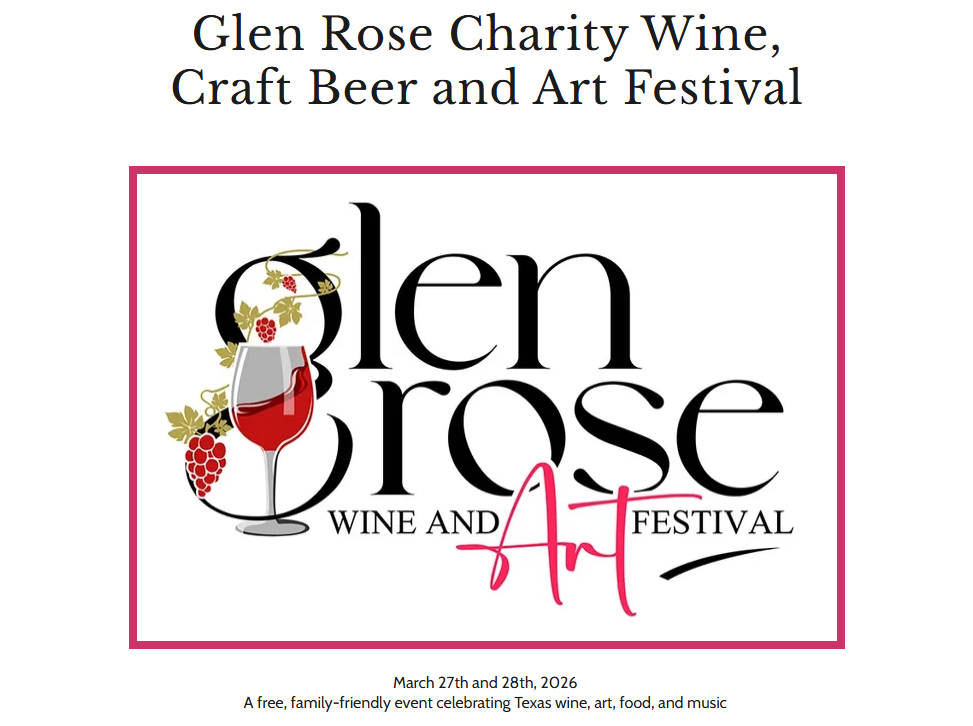 Glen Rose Wine Art Festival