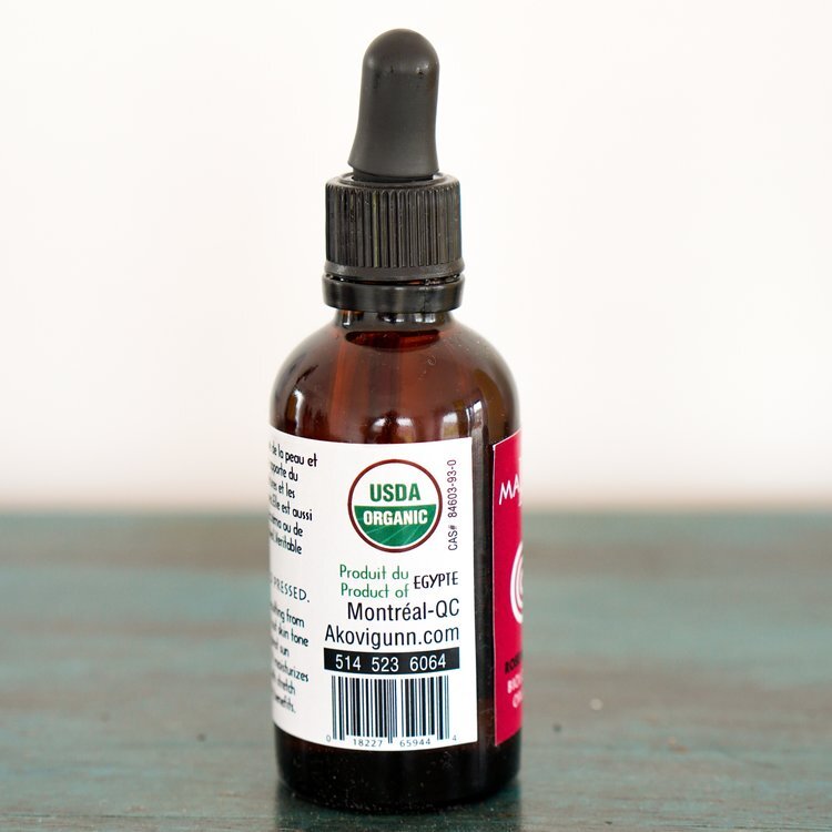 Pommegrenate oil organic montréal