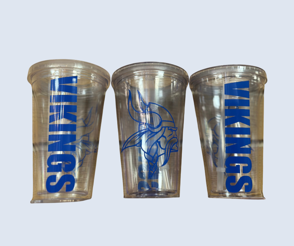 Vikings Water Cups
