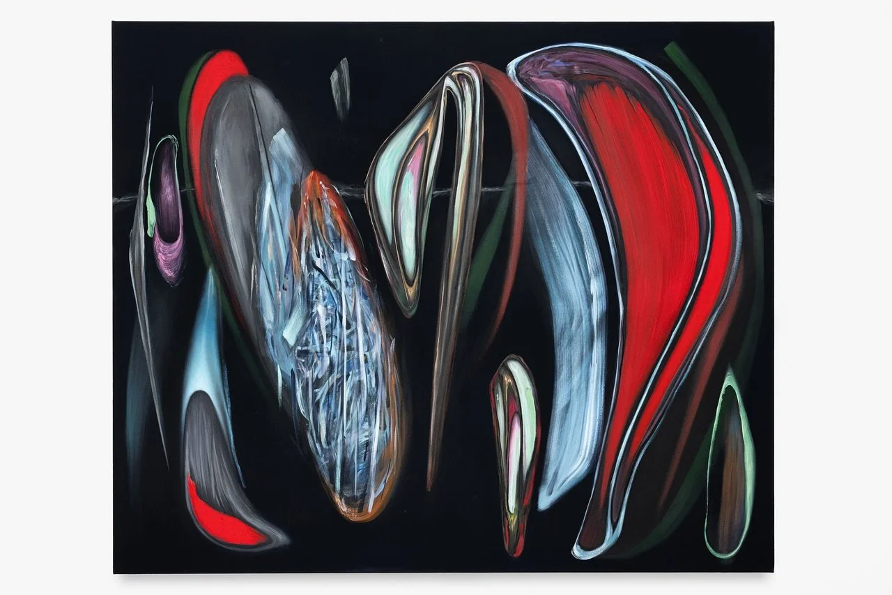 Alfie Rouy 
Abstrusion II: Cerebral Architect of Outer Light 
Acrylic and oil on canvas
2025
150 cm x 180 cm

@alfie.rouy