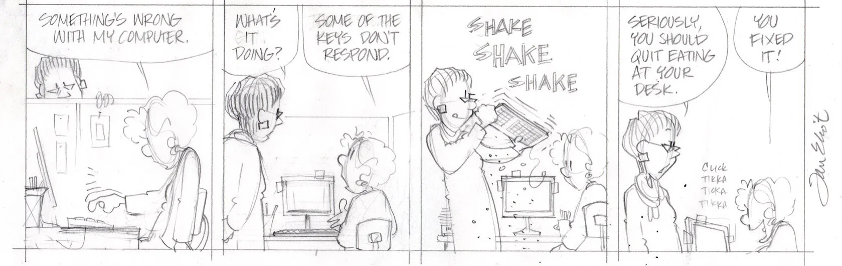 Stone Soup rough by Jan Eliot