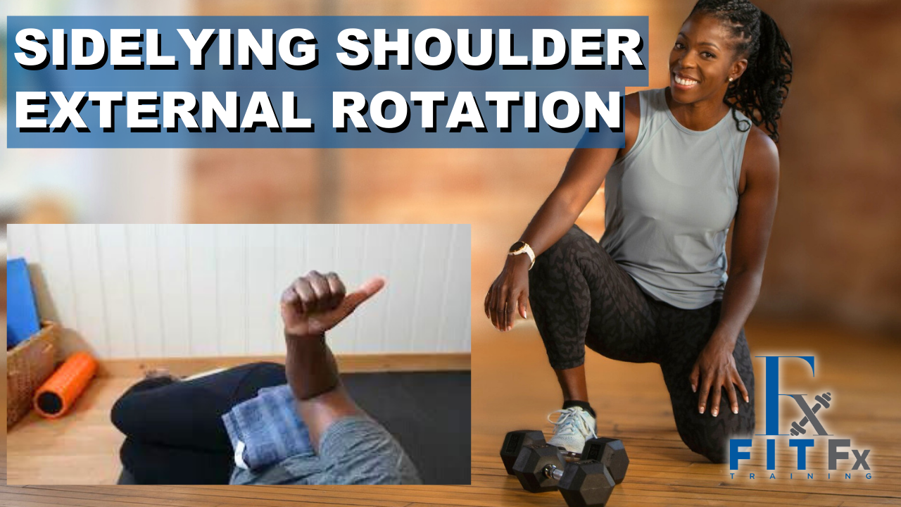 SIDELYING CONCENTRIC ECCENTRIC EXTERNAL ROTATION FOR ROTATOR CUFF