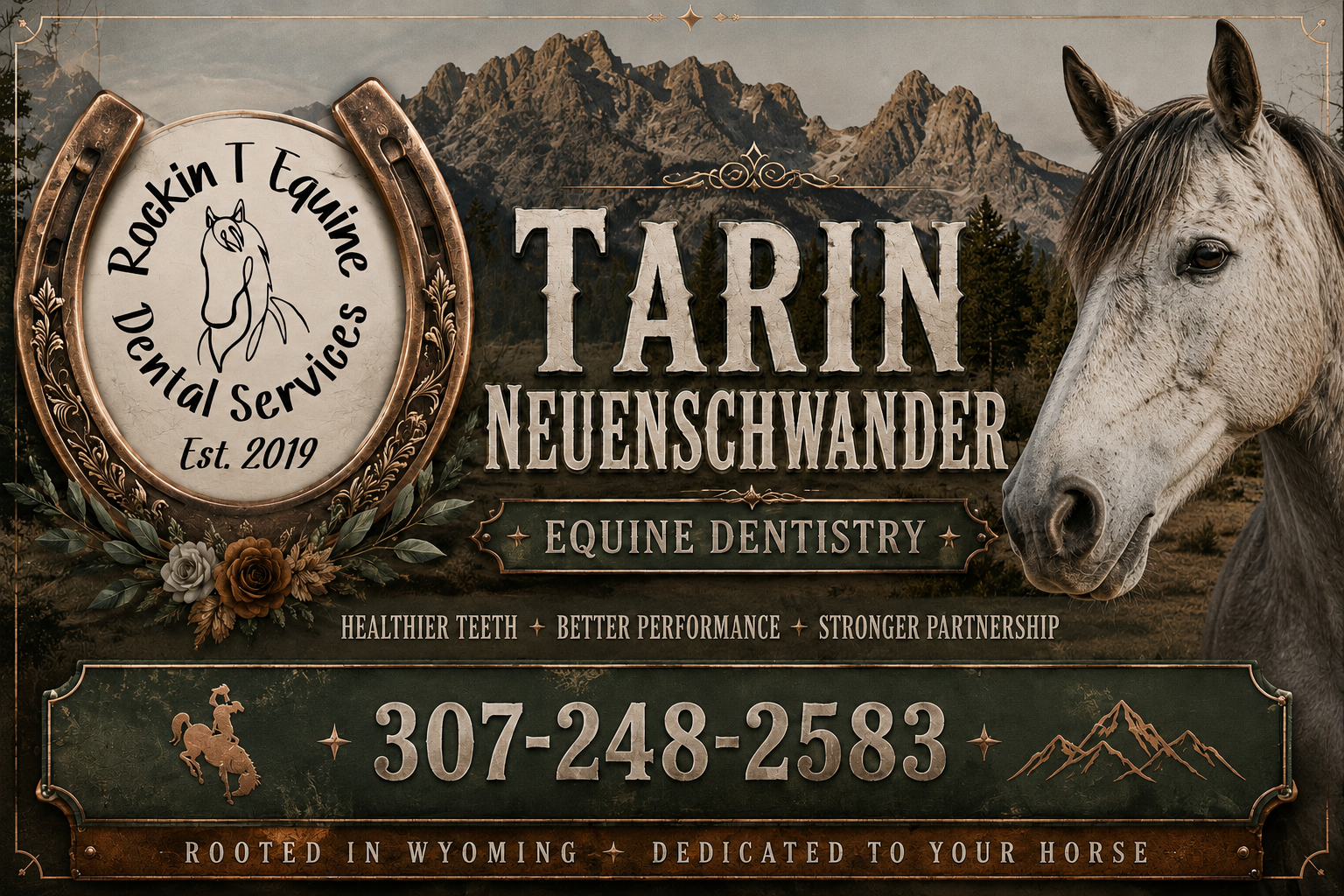 Rockin'  T Equine Dental Services-Tarin Neuenschwander
