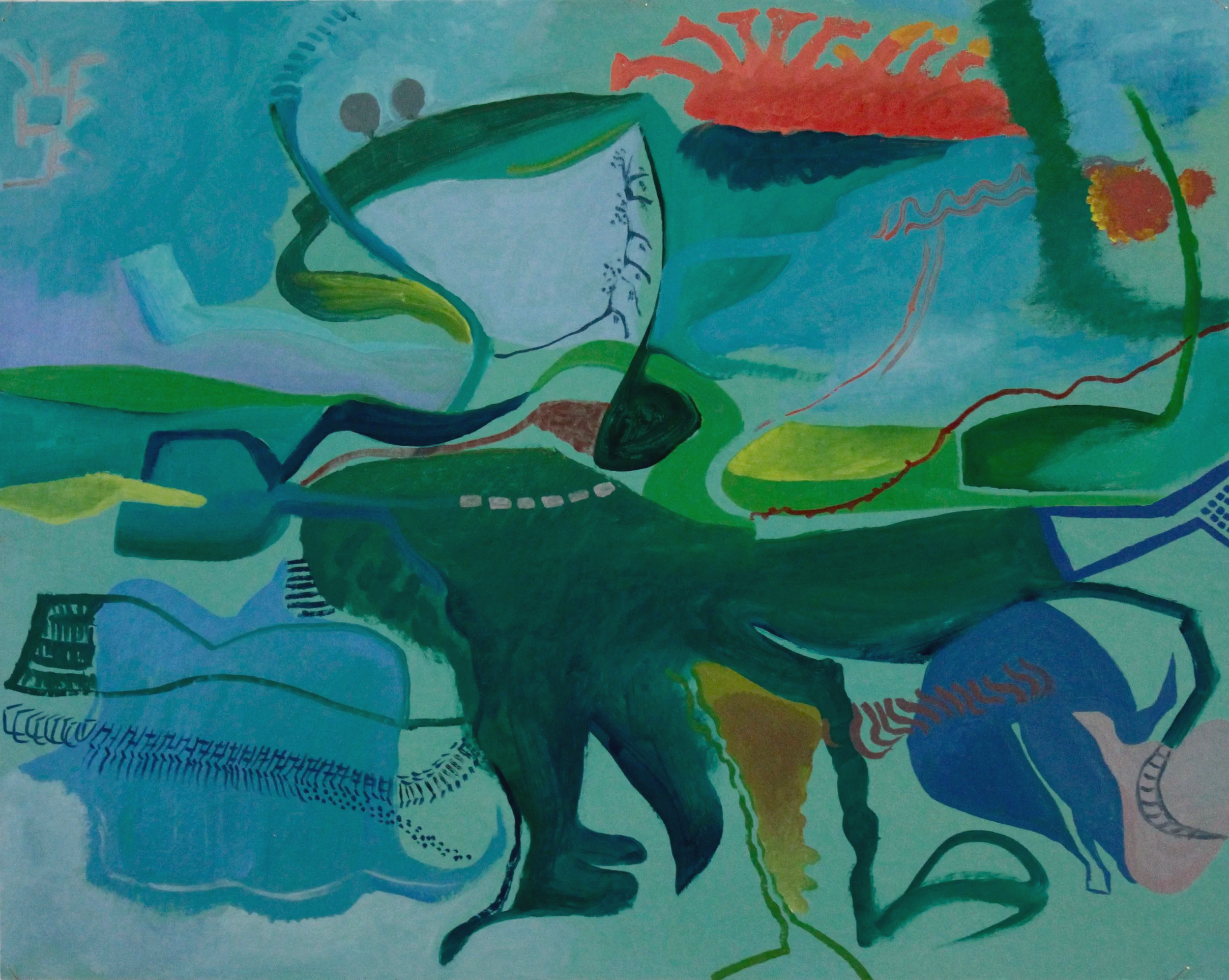 Naturally Formed  19"x24"  oil on board