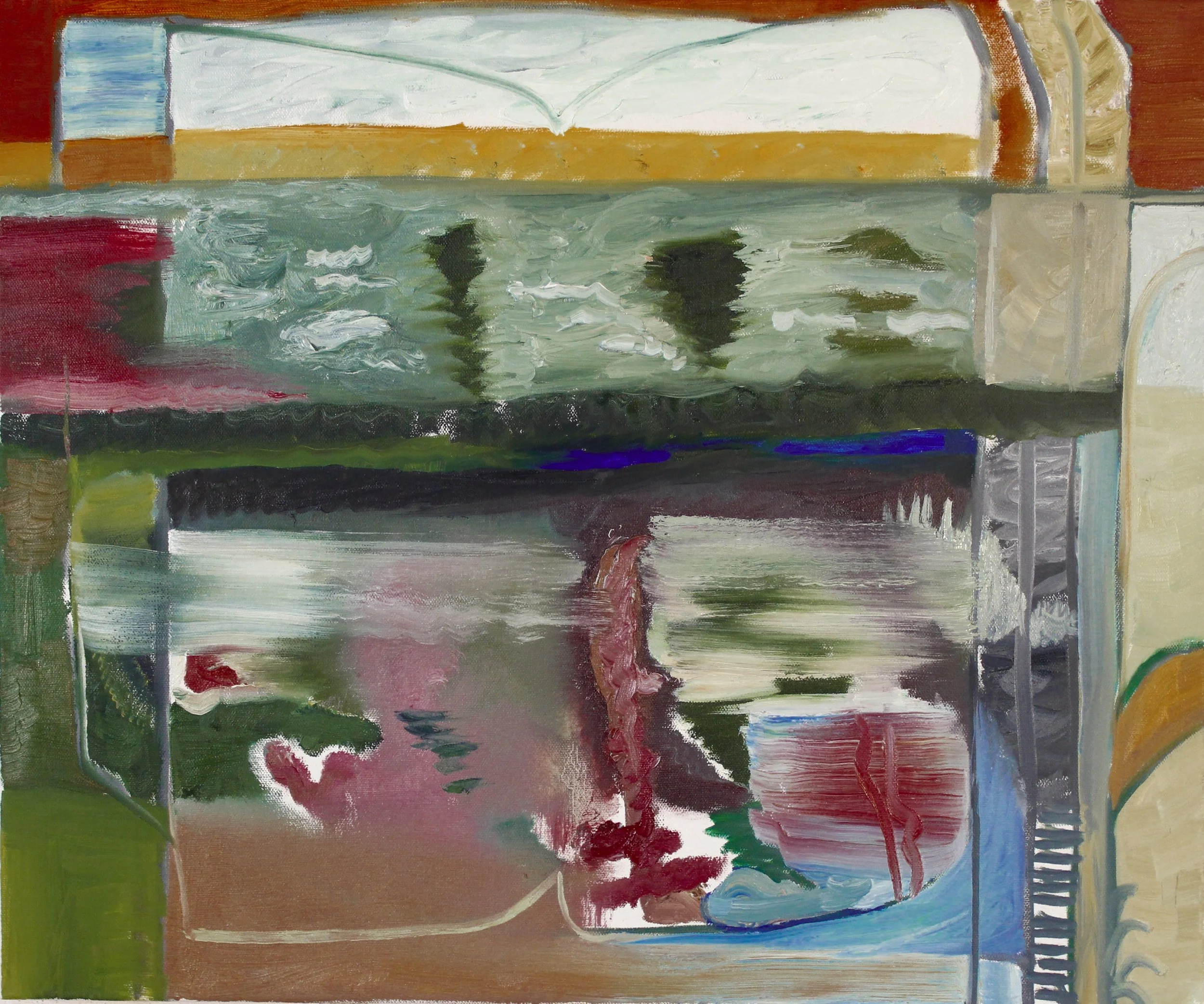 Untitled #3   20"x24"  oil on canvas 