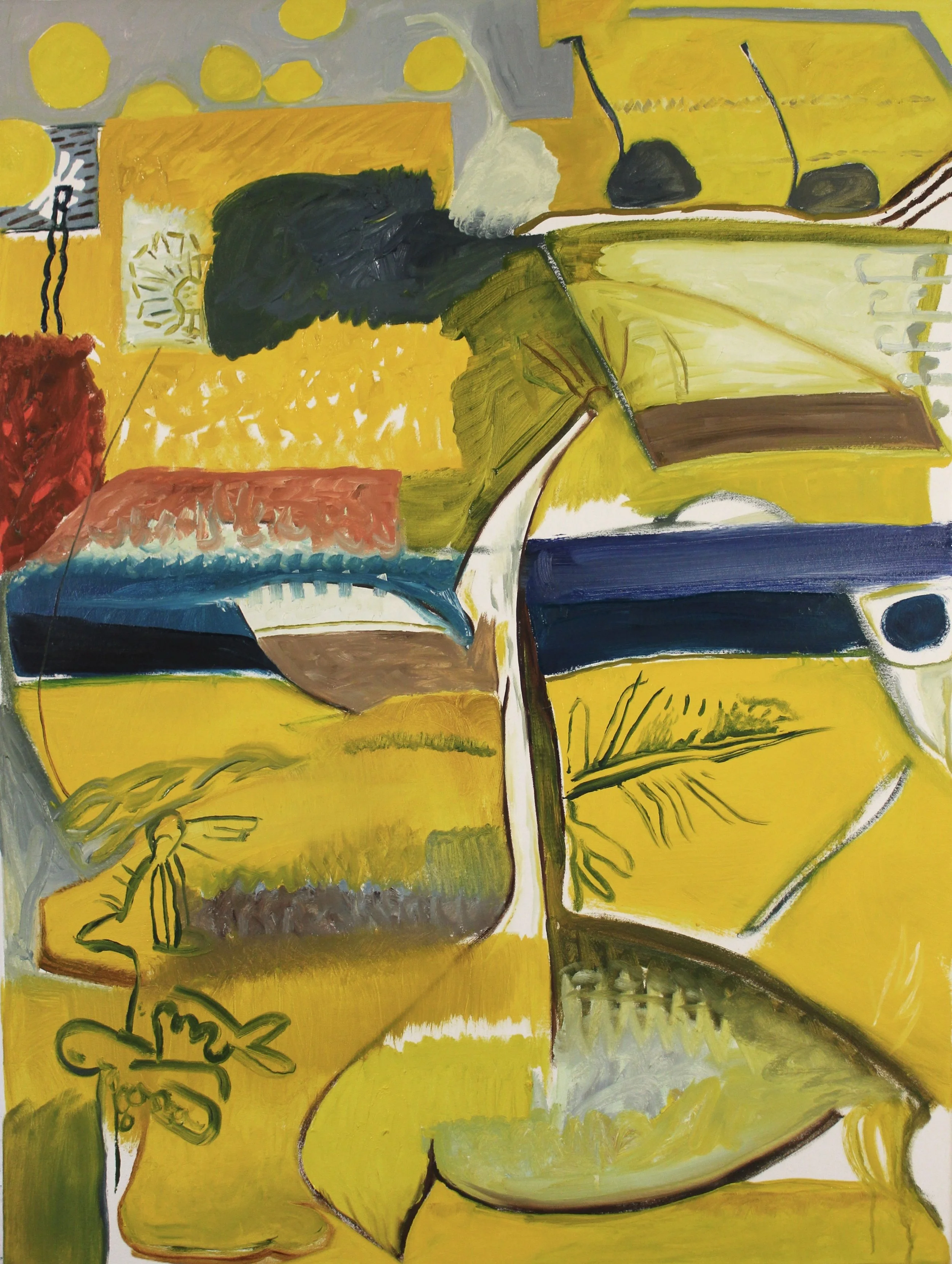 Pasadena 40"x30" oil on canvas