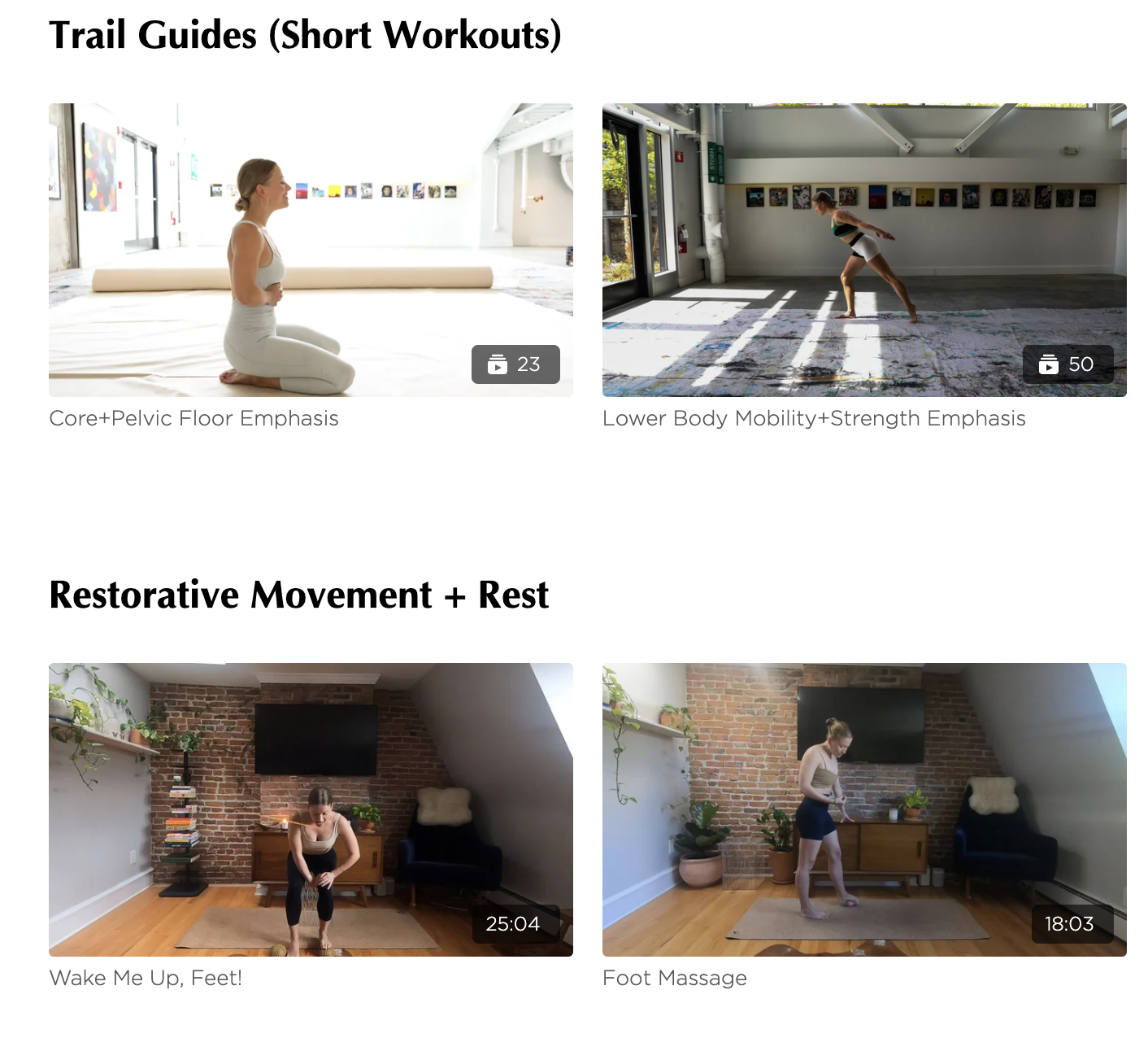 Range Virtual Pilates Gift Card
