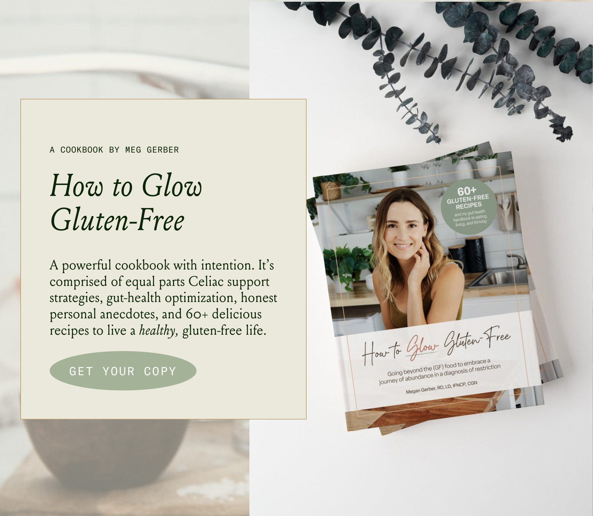 How to Glow Gluten Free Cookbook