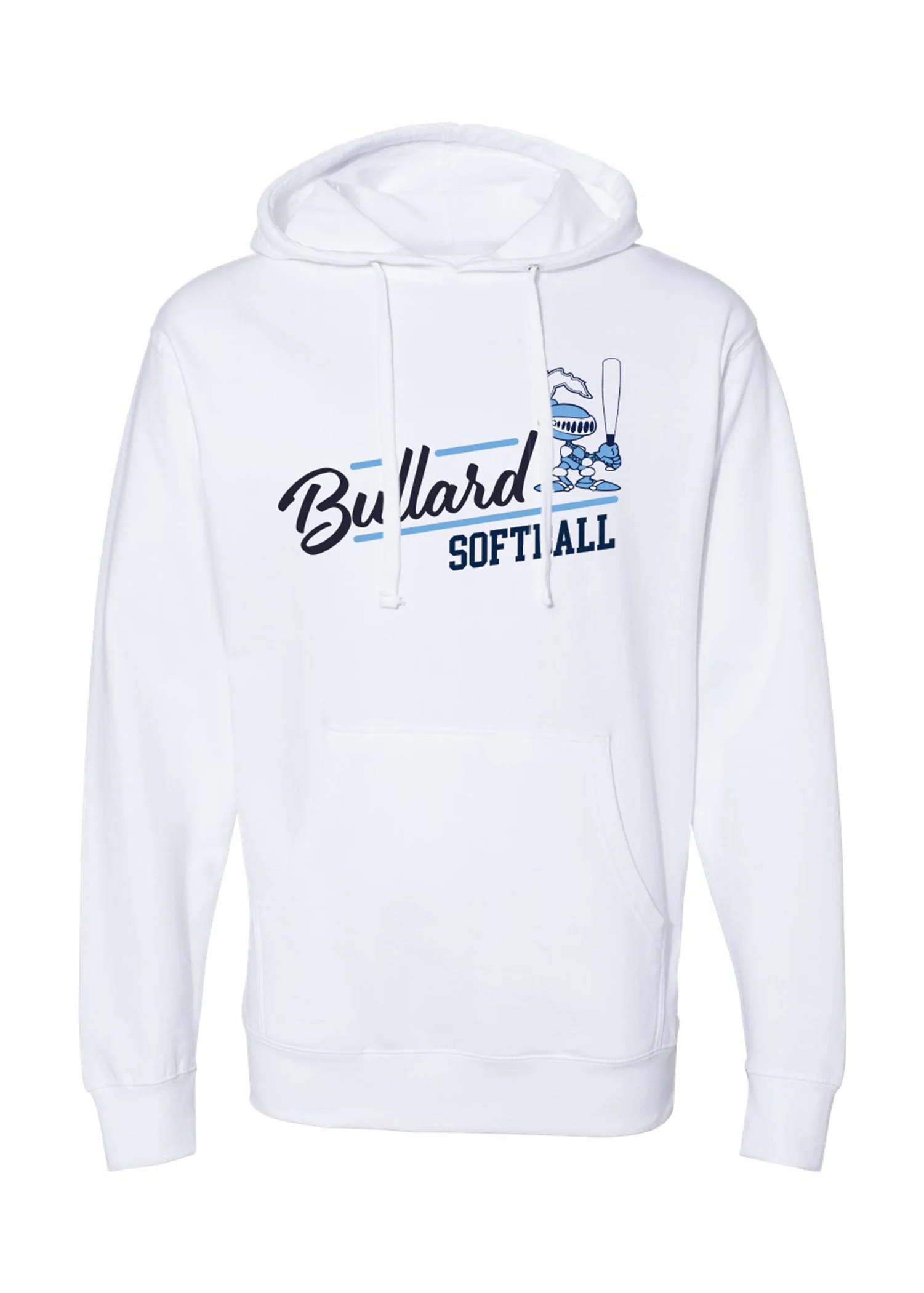 Knights Softball - White Hoodie