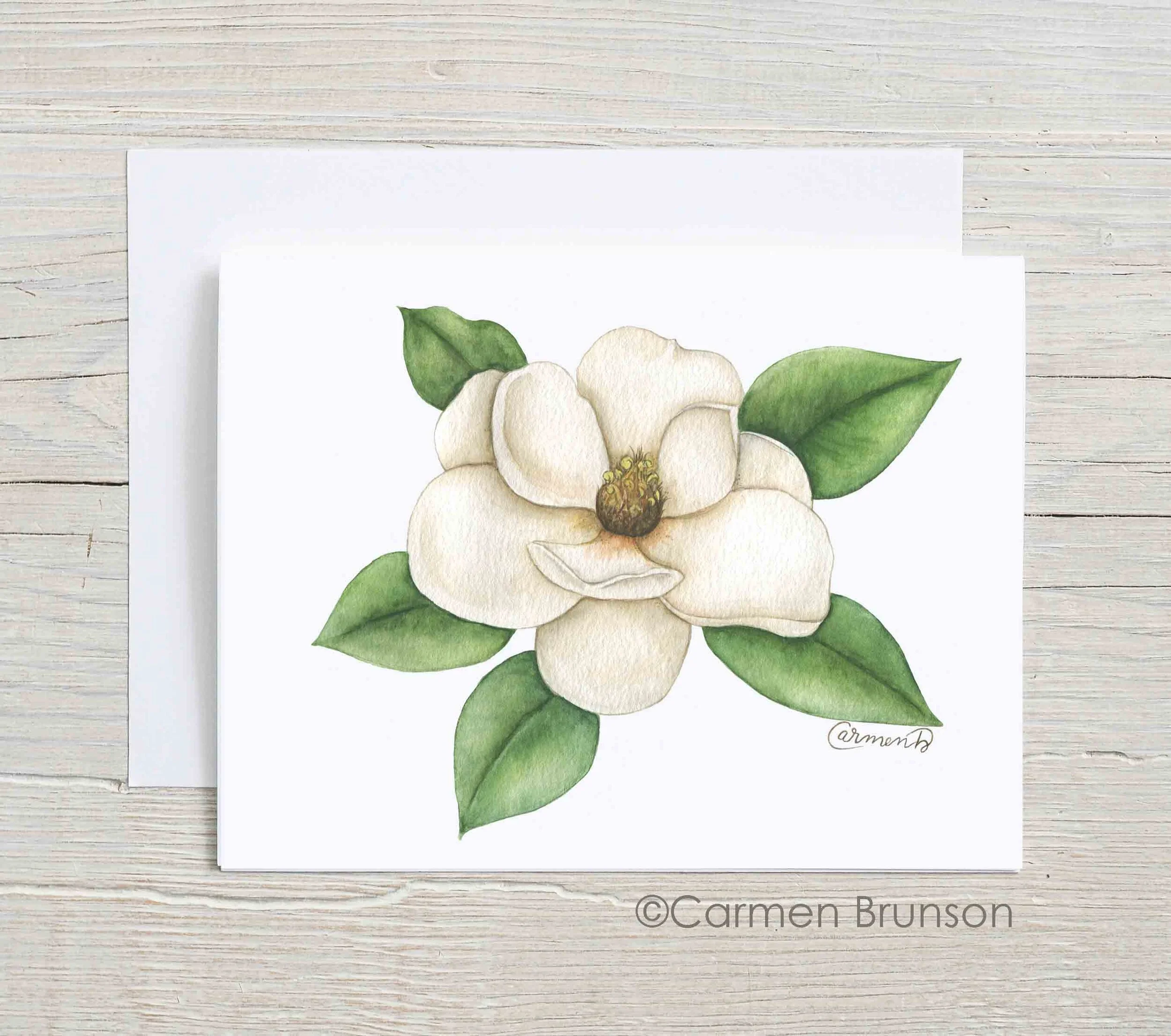 Magnolia Greeting Card Set