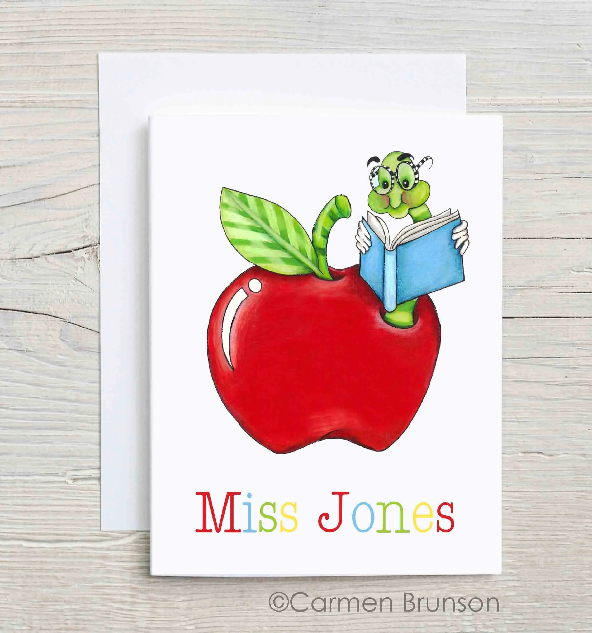 Teacher Greeting Card Set