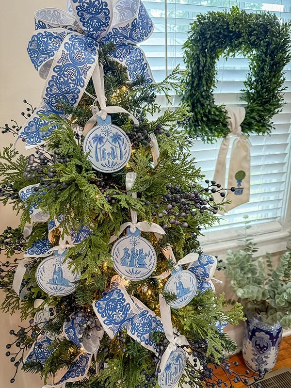 Blue and White Nativity Ornaments.jpg