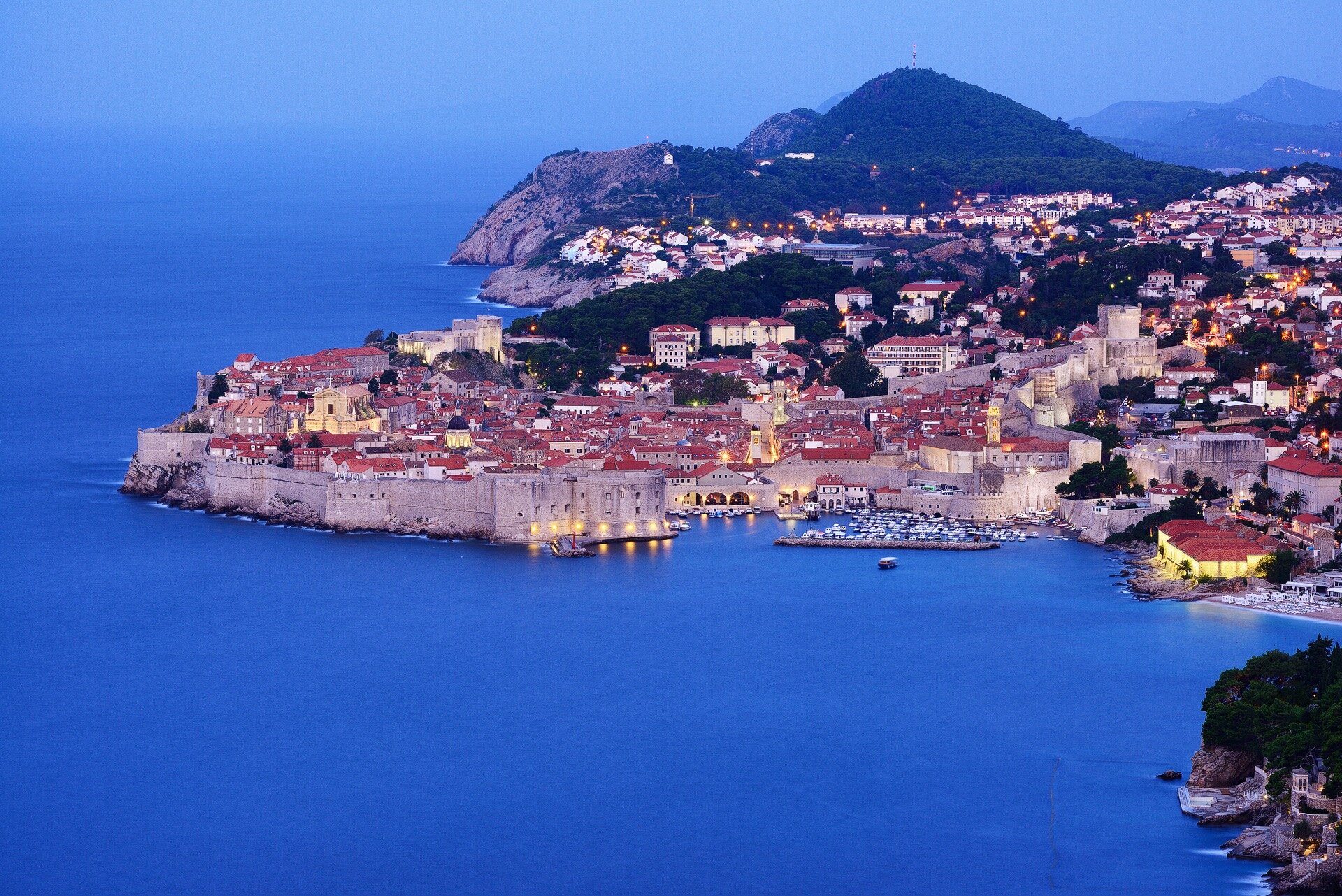 Evening in Dubrovnik