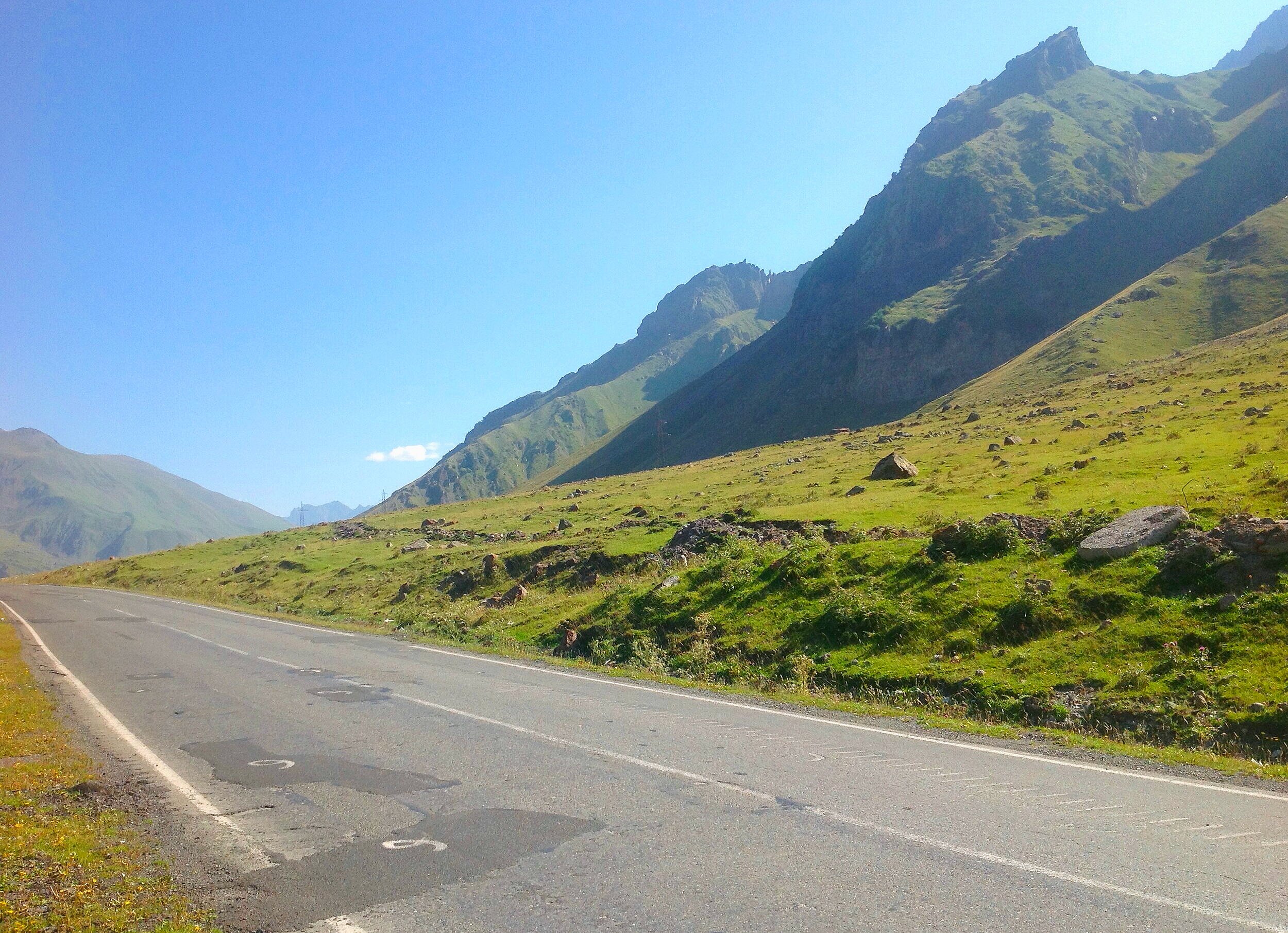 Surfaced Roads on Georgian Highway