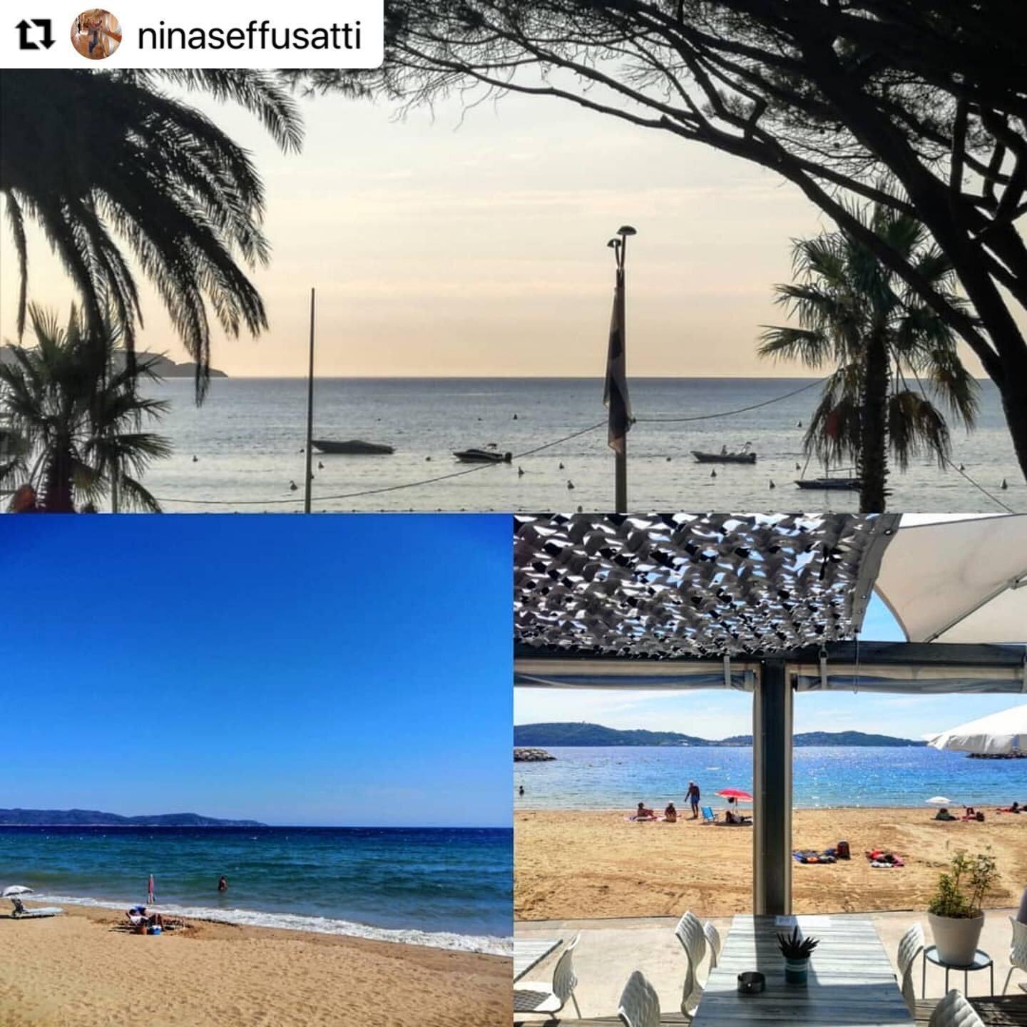 Our Nina&rsquo;s Friday is not lookin&rsquo; so bad!!! Southern France in September...

#Repost @ninaseffusatti with 
・・・
Lovely September days by the Mediterranean

#frenchriviera #costazzura #france #traveladdicted #beach #tgif 
@guide.collective #