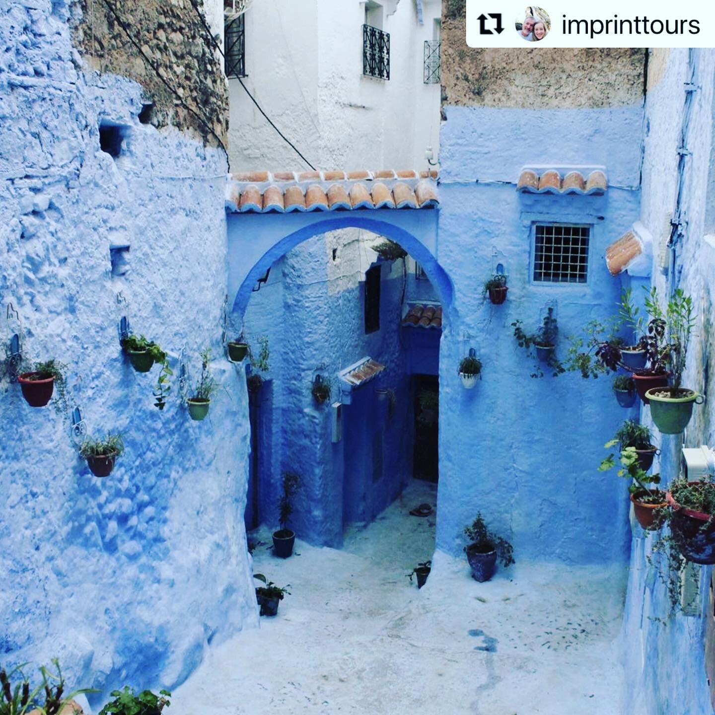 One of our guide members, @imprinttours posted these beautiful blue photos of Moroccan streets! If you are curious about this country, follow him!

・・・
Beautiful blue streets of Chefchaouen