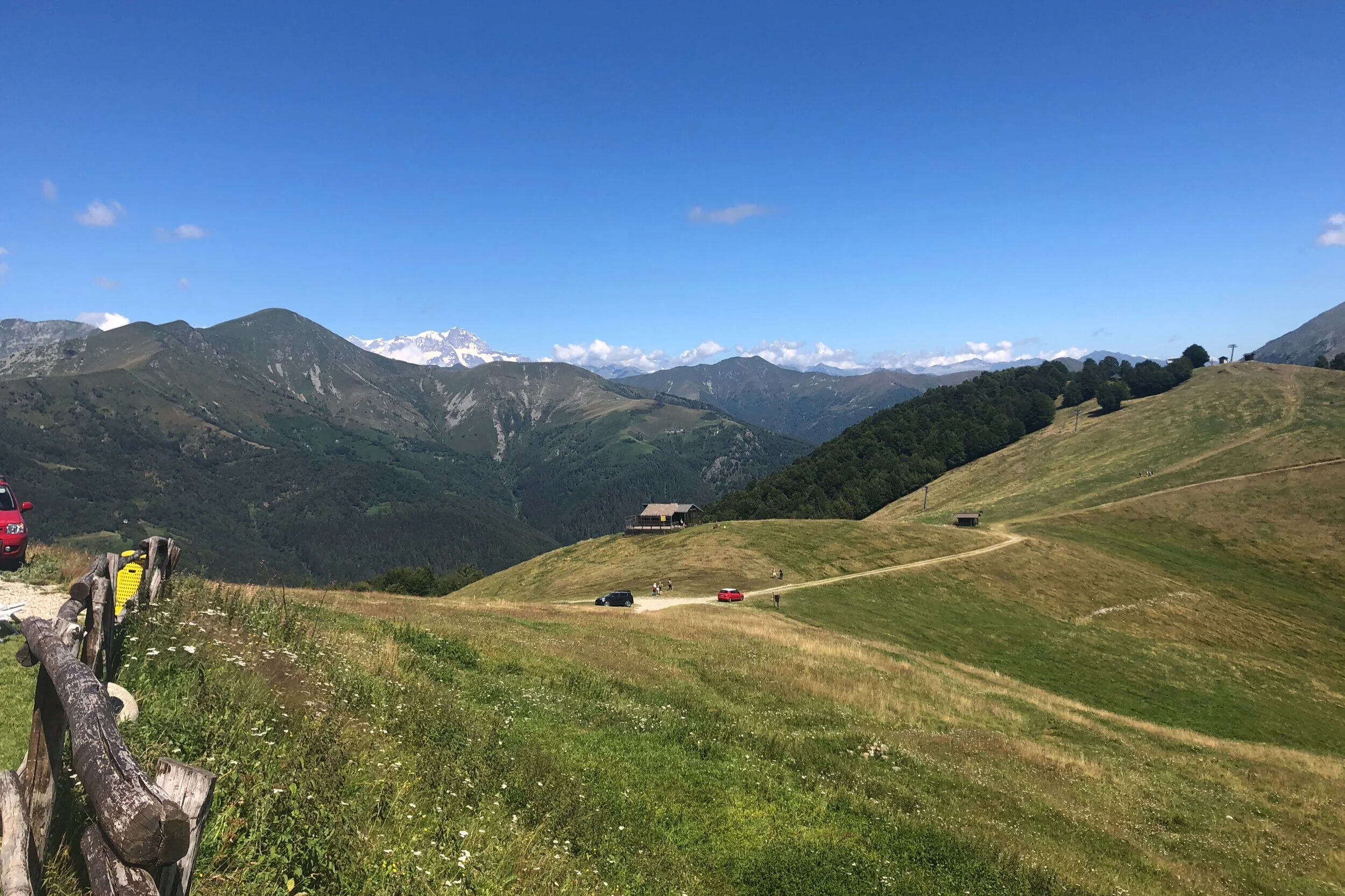 Hike to Agriturismo Alpe Mocerchio—replenish your energy with tasty treats and replenish your soul with gorgeous panoramas. Image | Lisa Anderson