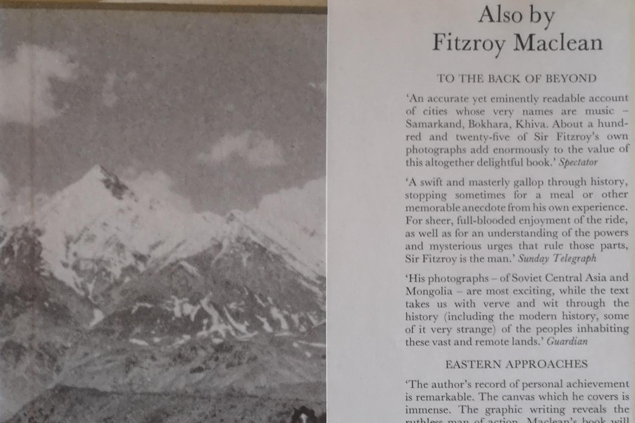 Also by Fitzroy Maclean book 