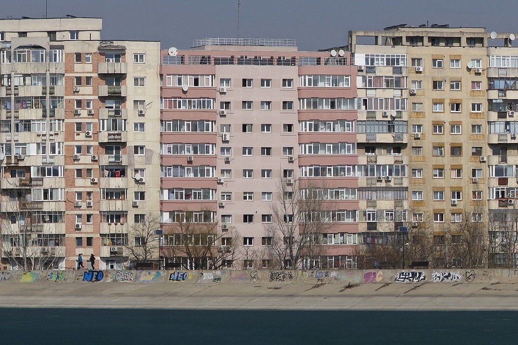 Bucharest block of flats