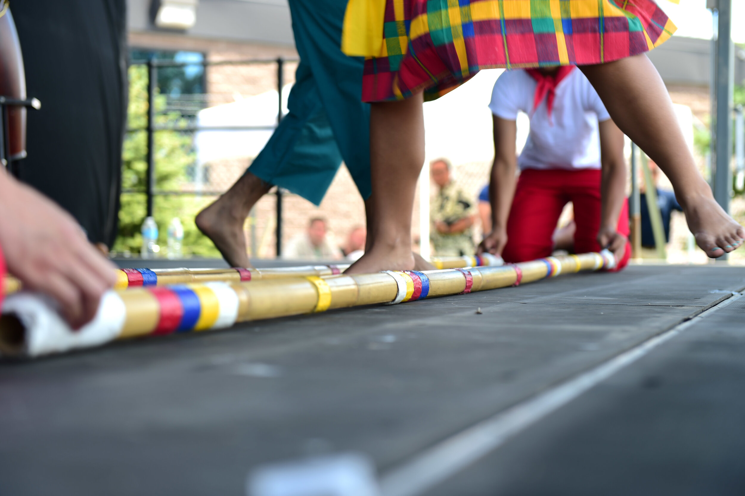 Watch your ankles if you dance the "Tinikling"