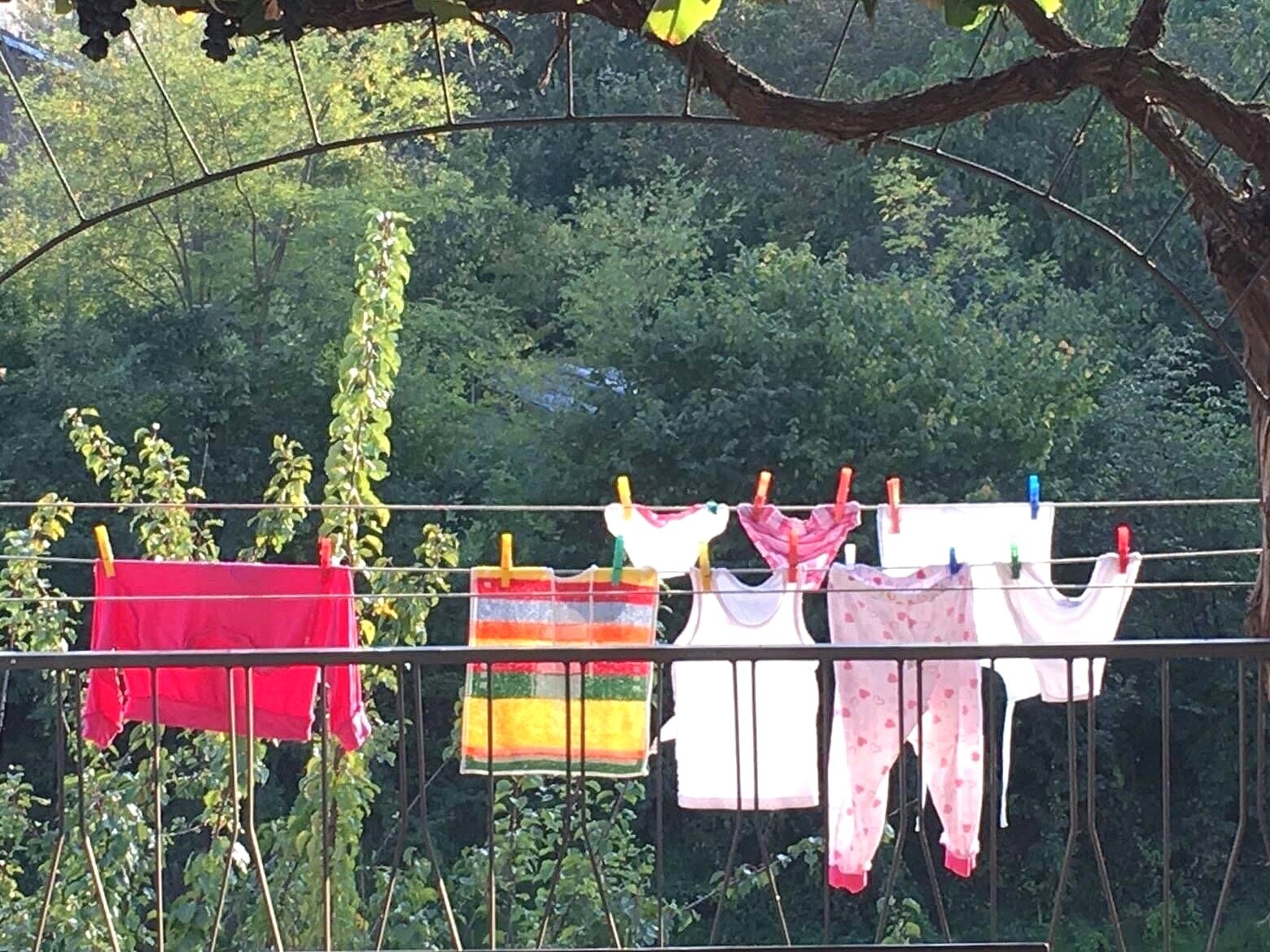 Laundry day in Italy