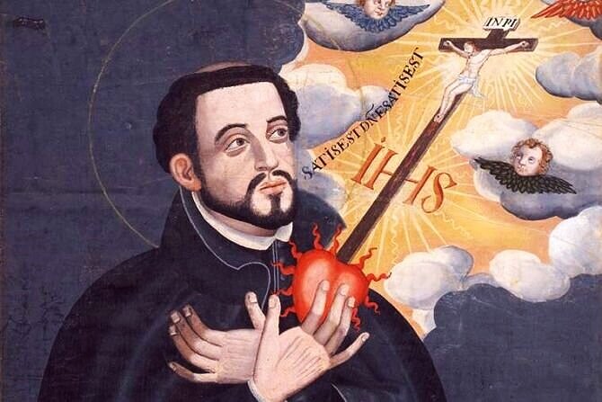 A Japanese depiction of St Francis Xavier