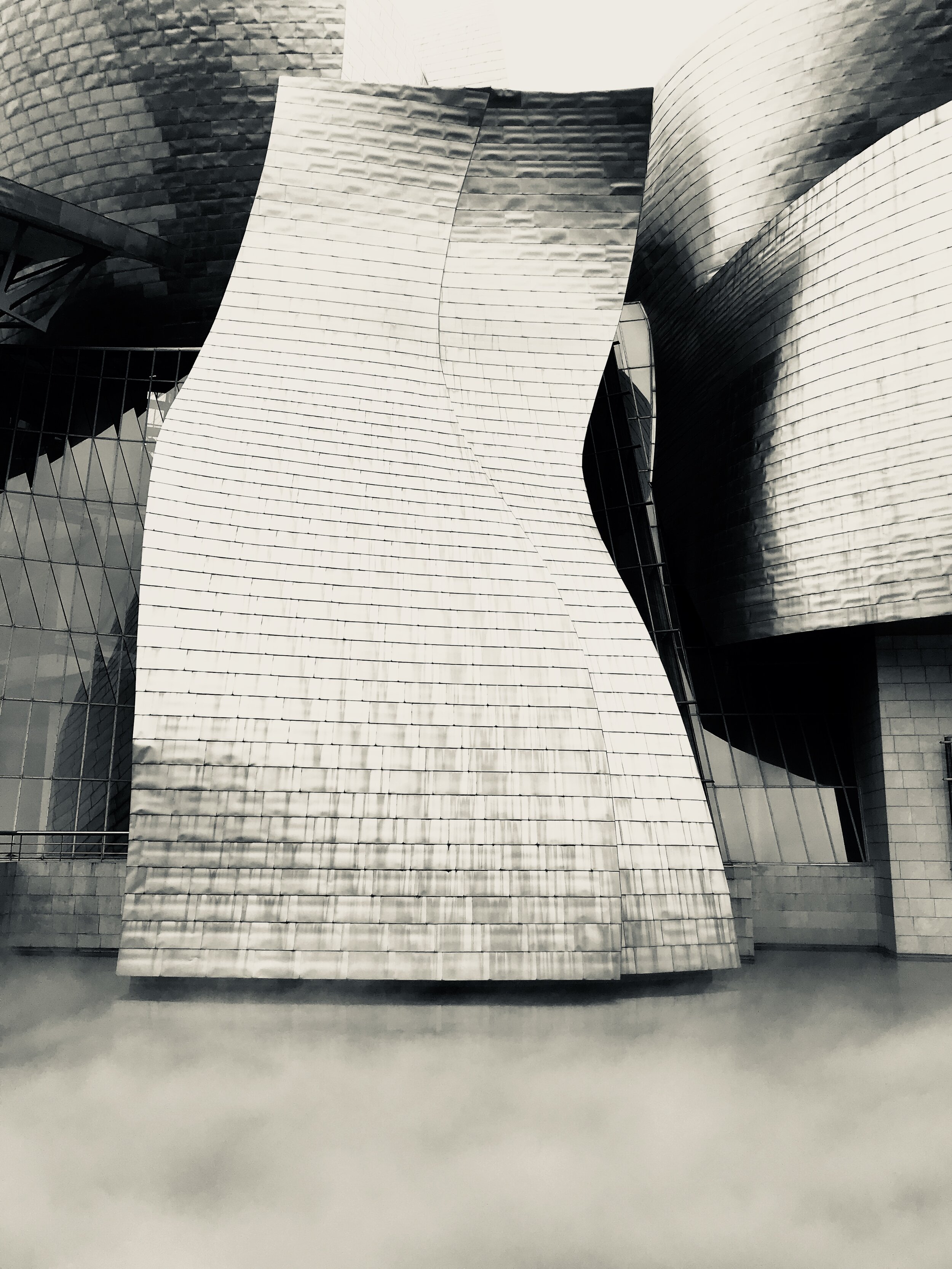 Titanium detail, Guggenheim Bilbao
