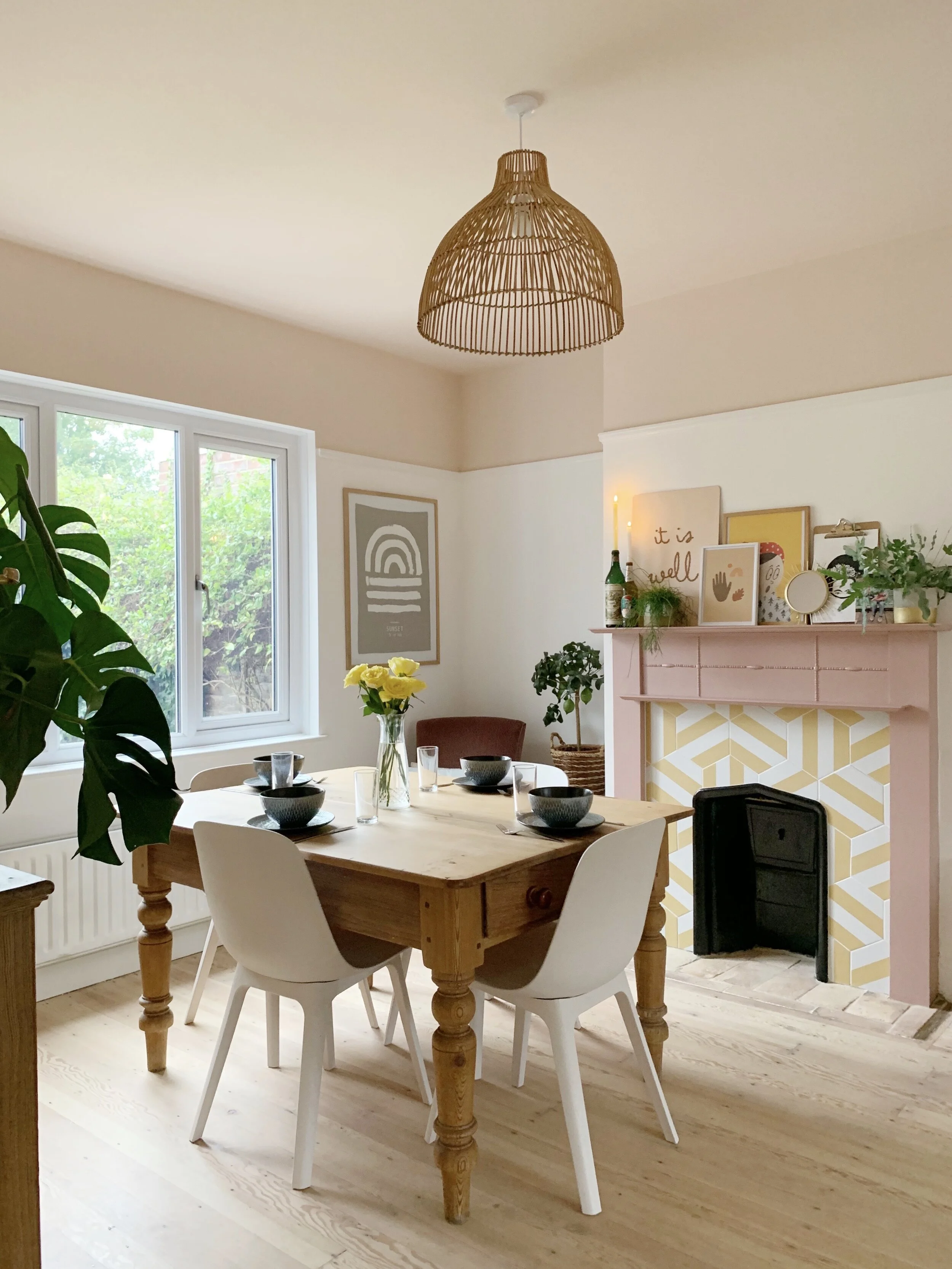 Budget details for a three bedroom family home renovation