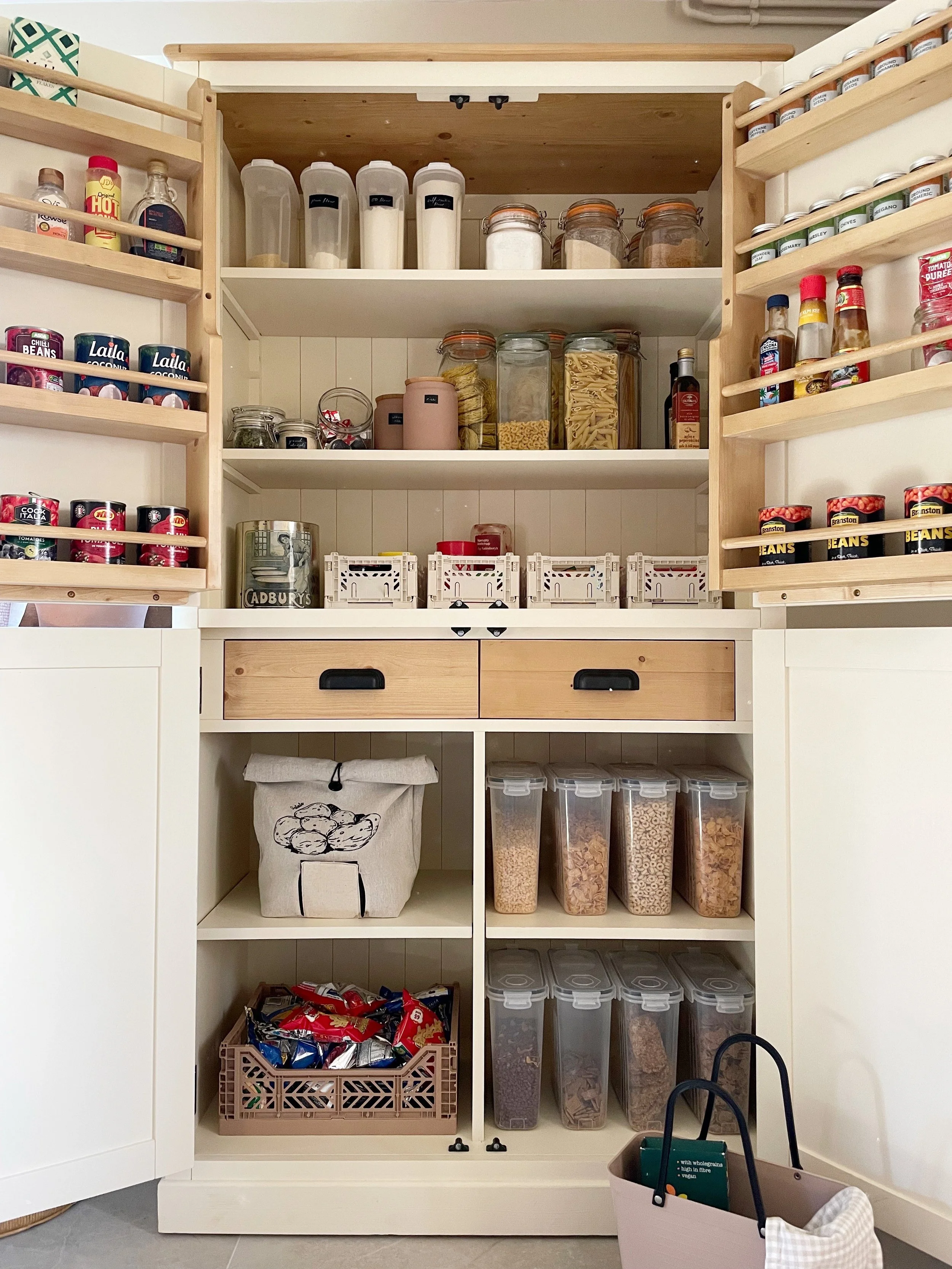 Affordable food storage ideas for your larder or pantry — The OTTO HOUSE