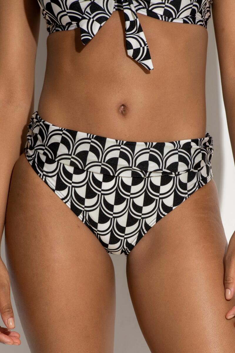 Casablanca Folded Bikini Bottom by Pour Moi