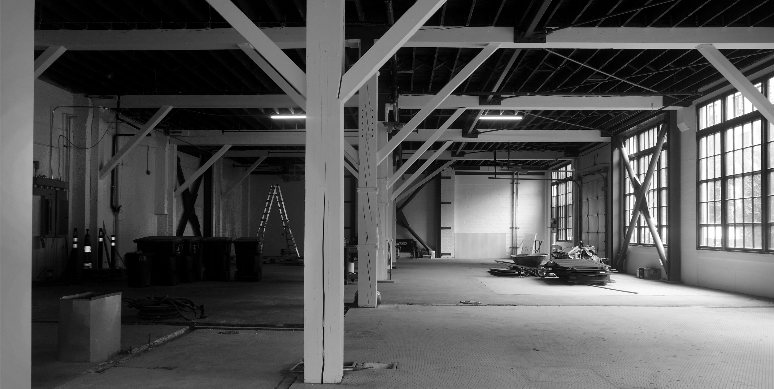 Portland, Oregon Black & White version
