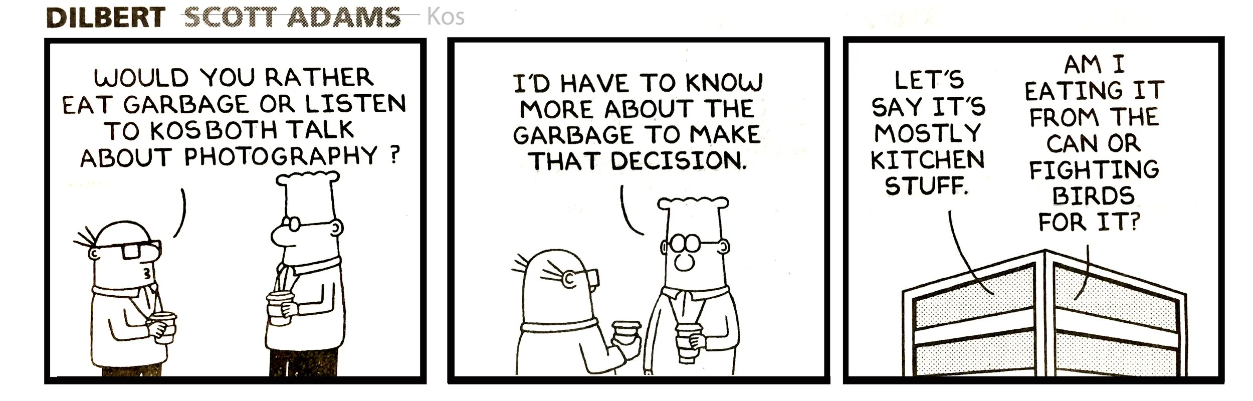 I know...