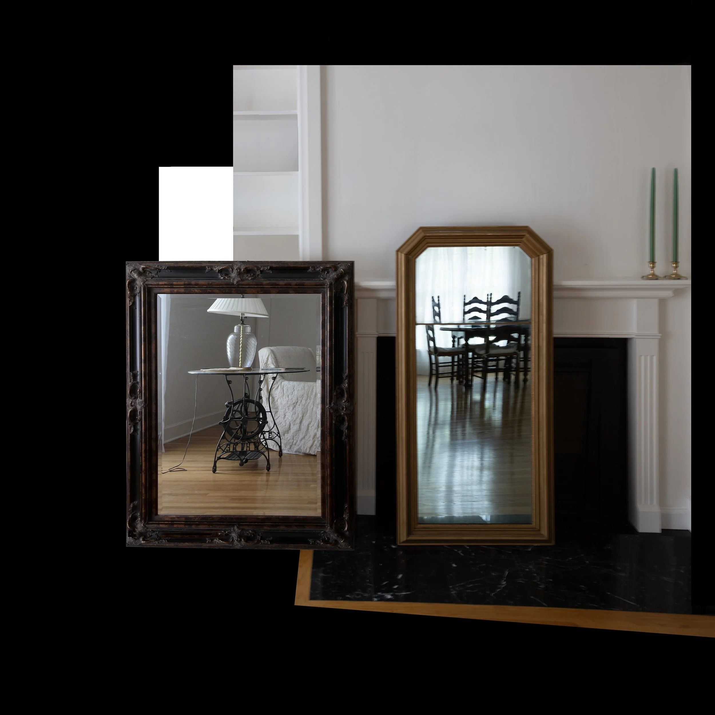 Mirrors in the Family Room