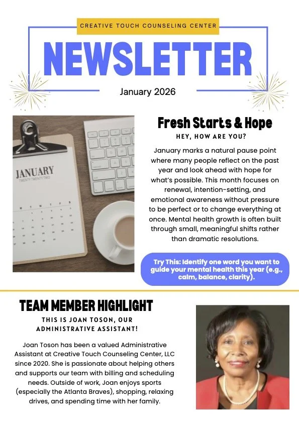 January 2026 Newsletter