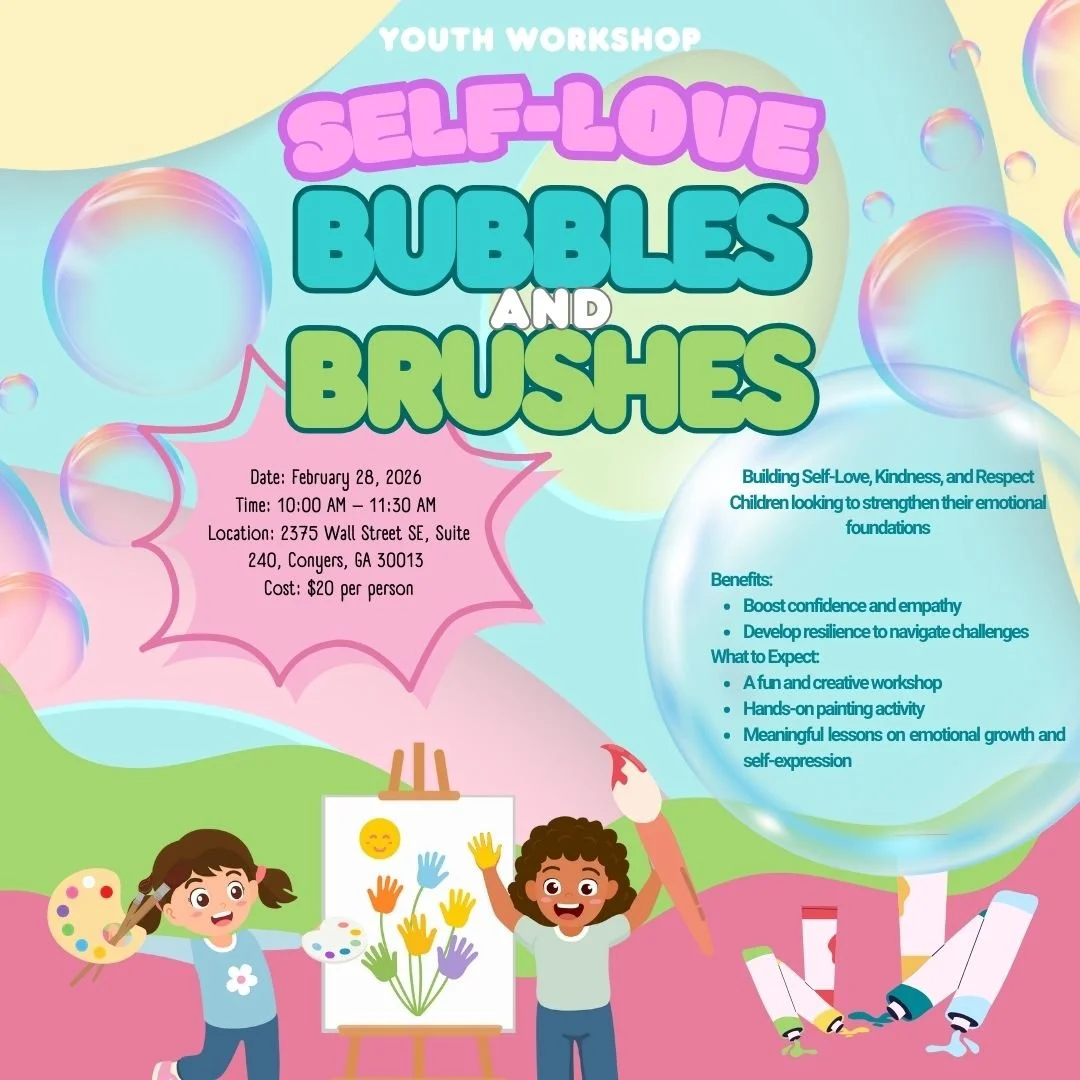 Self-Love Bubbles &amp; Brushes Youth Workshop