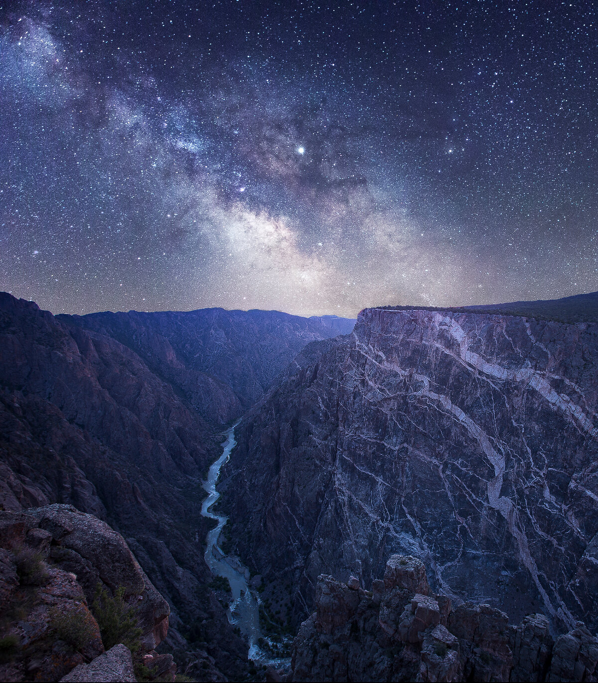 Black Canyon Milky Way