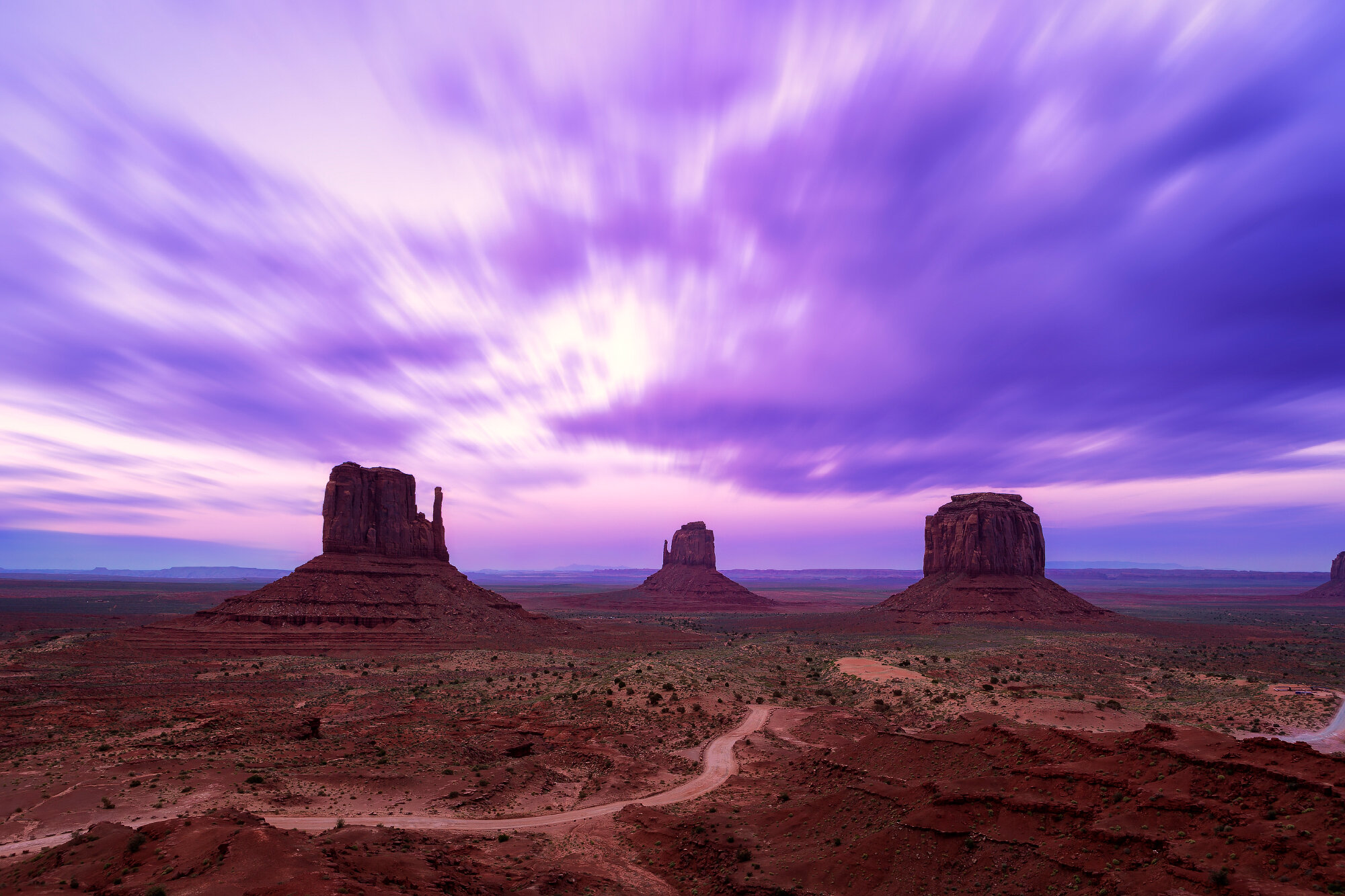 Monument Valley Afterglow