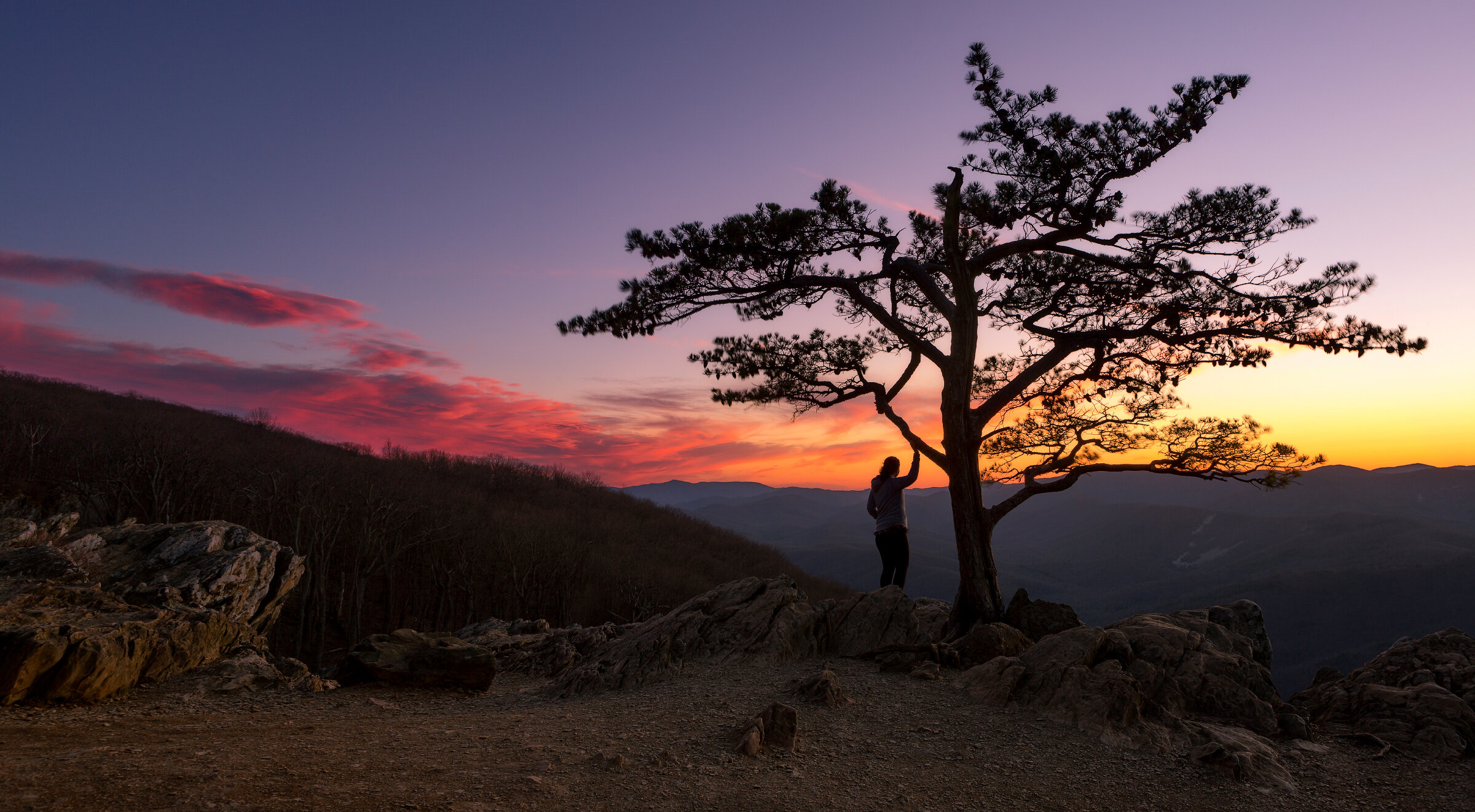 Raven's Roost Afterglow Panorama