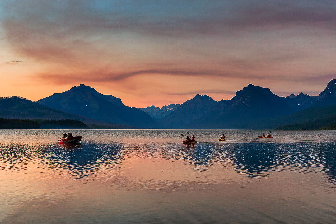 Glacier Kayakers